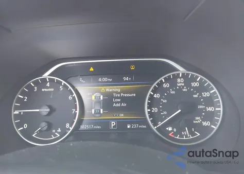 2016 Nissan Maxima 3.5 Sl z USA, uszkodzony, nr VIN 1N4AA6AP3GC449137